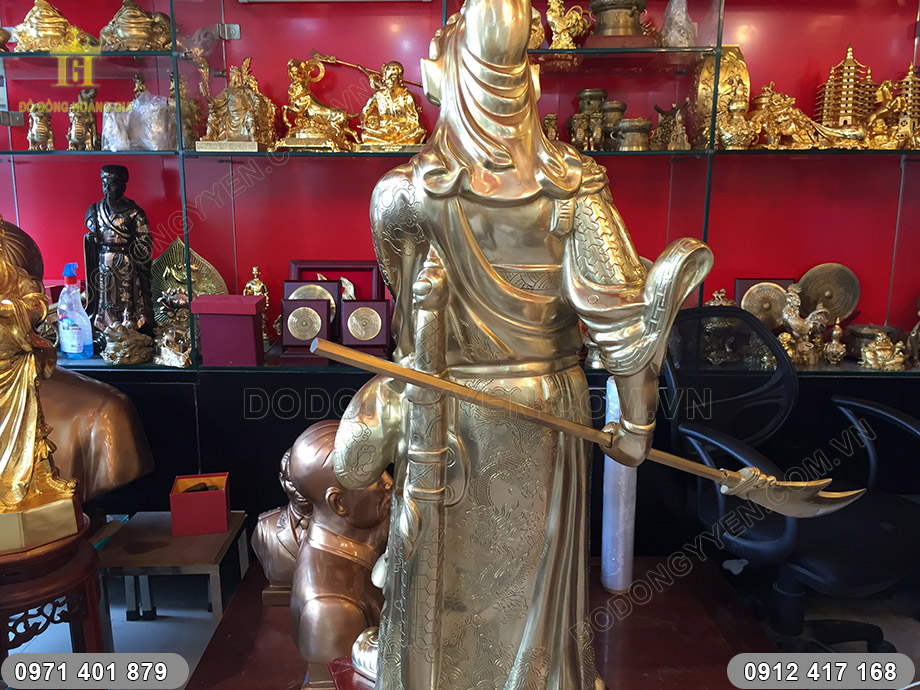 tượng quan vũ 80cm